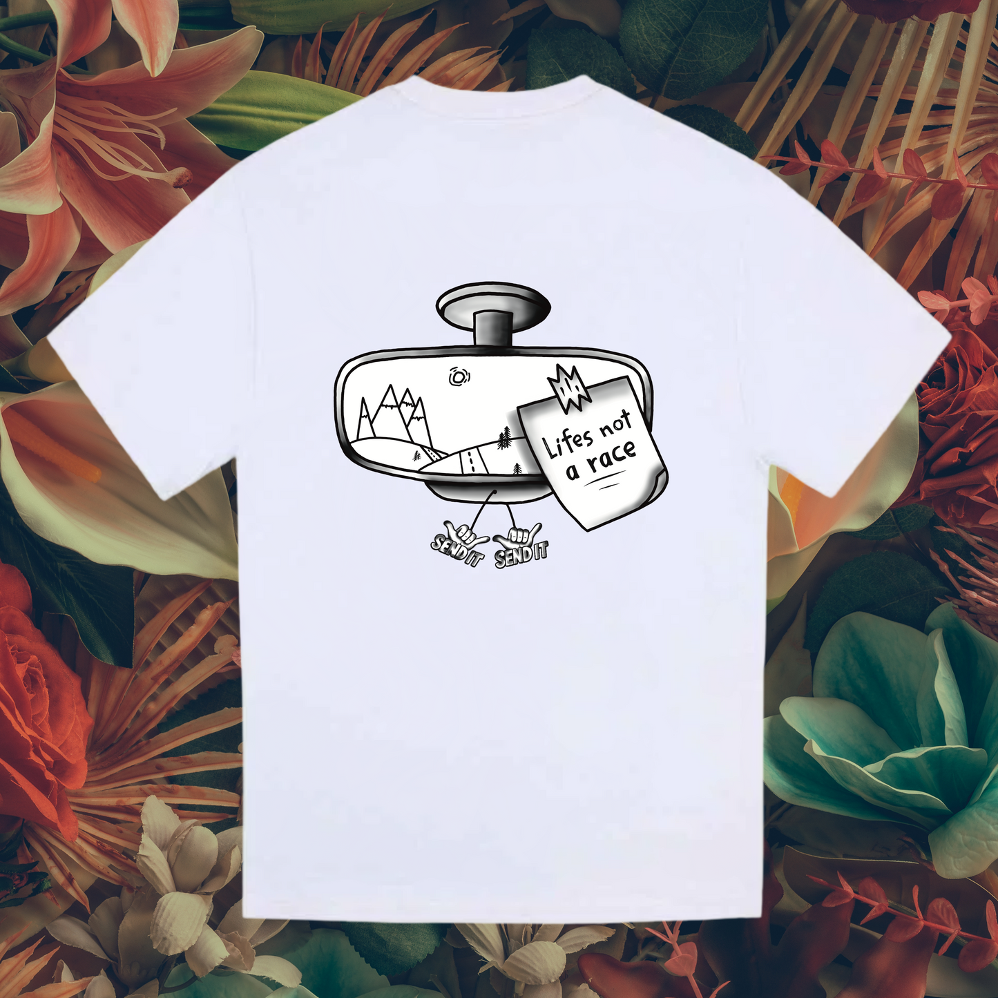 Life doesn’t last! (Oversized tee)