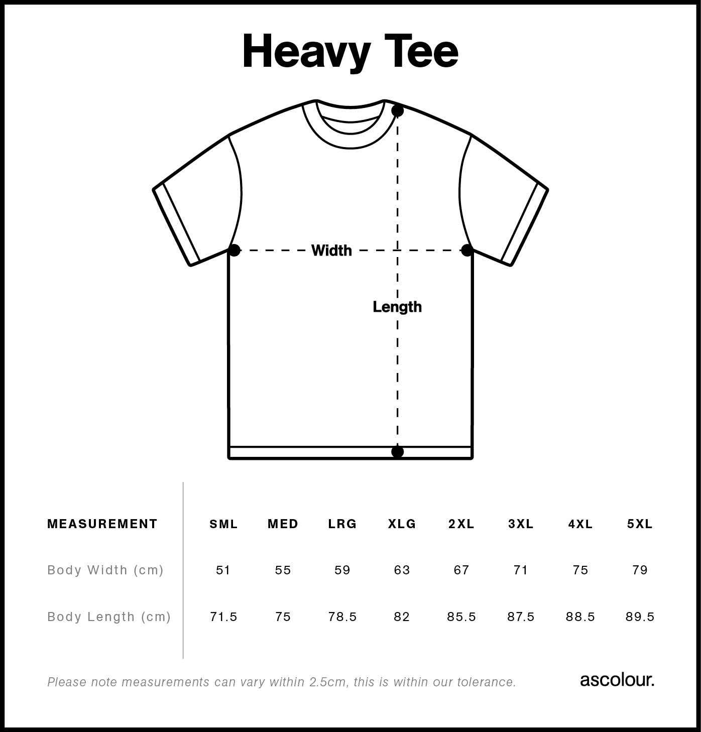 Cashima heavy short sleeve tee