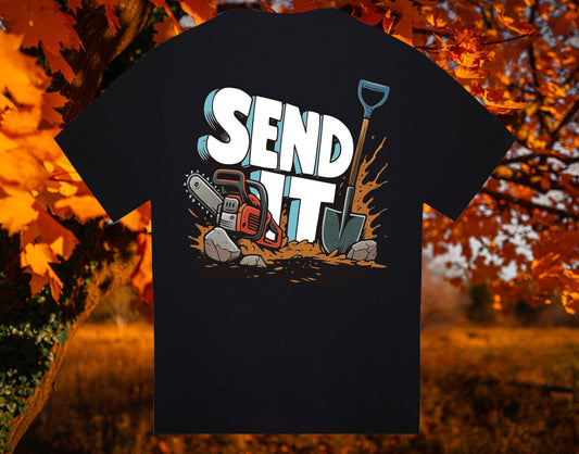SEND IT oversized tee