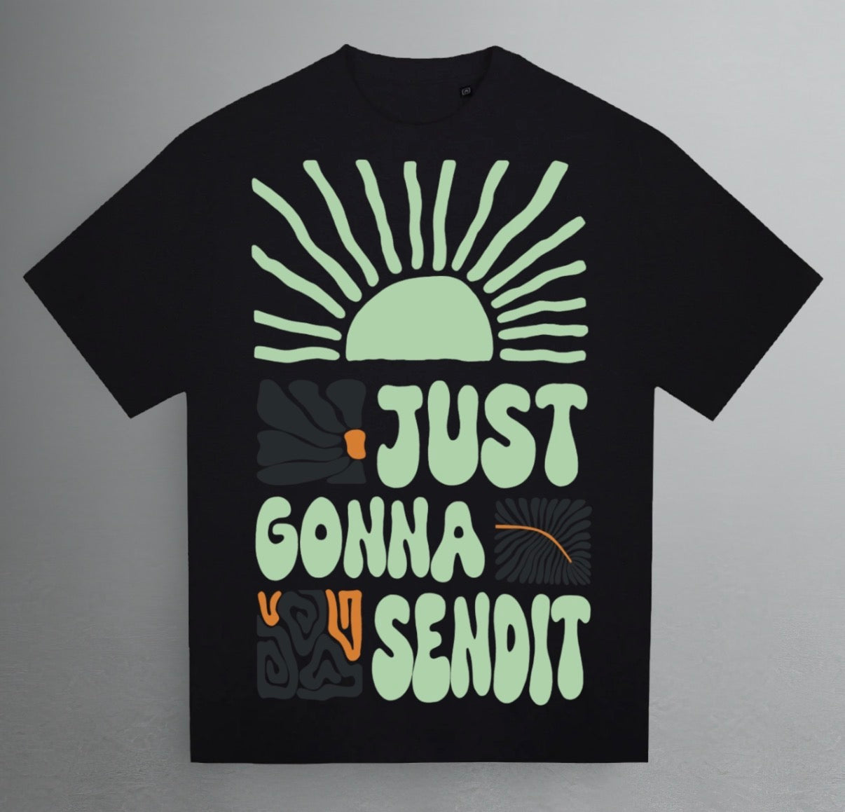 Retro send box tee