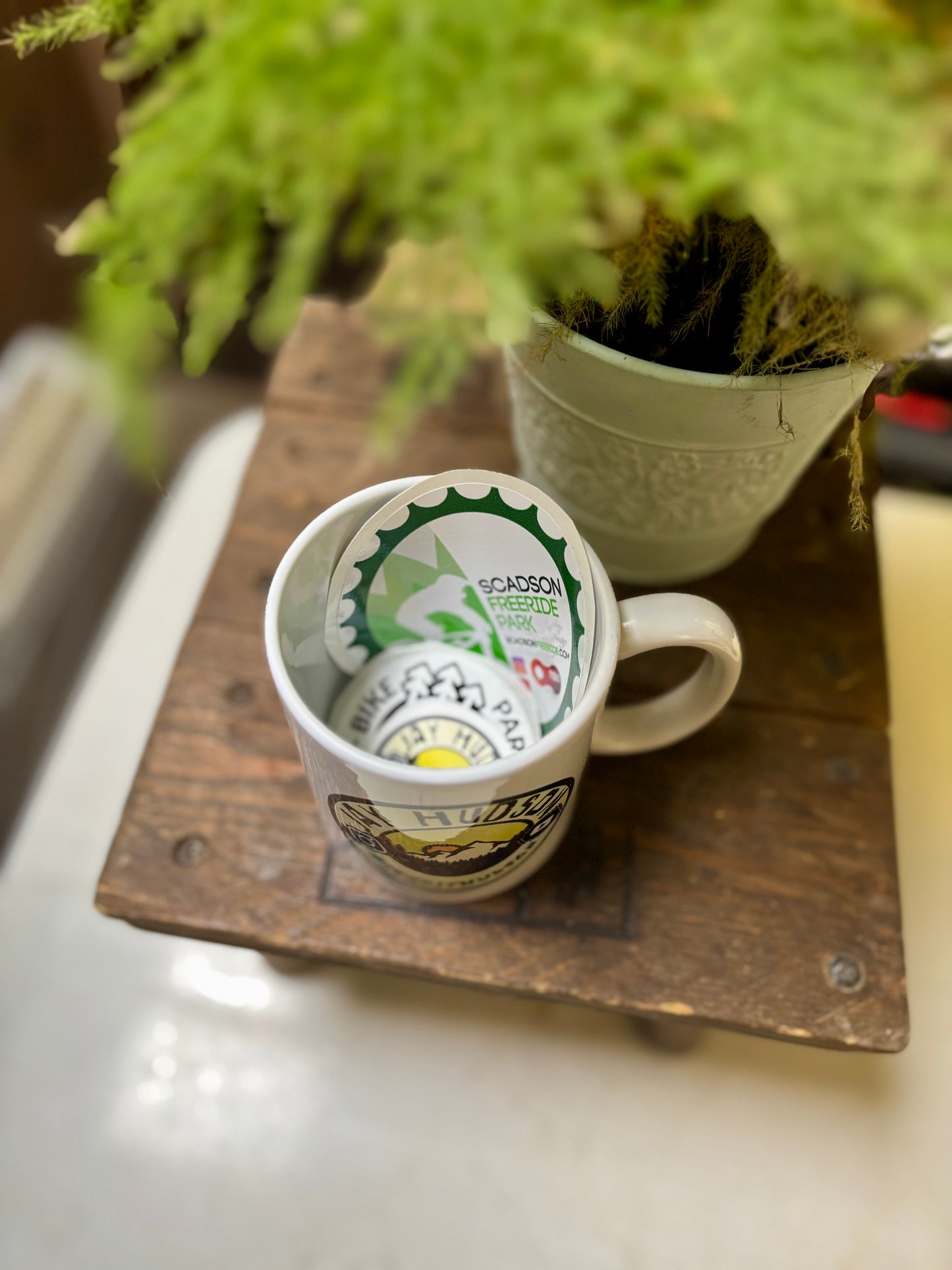 Mug and stickers