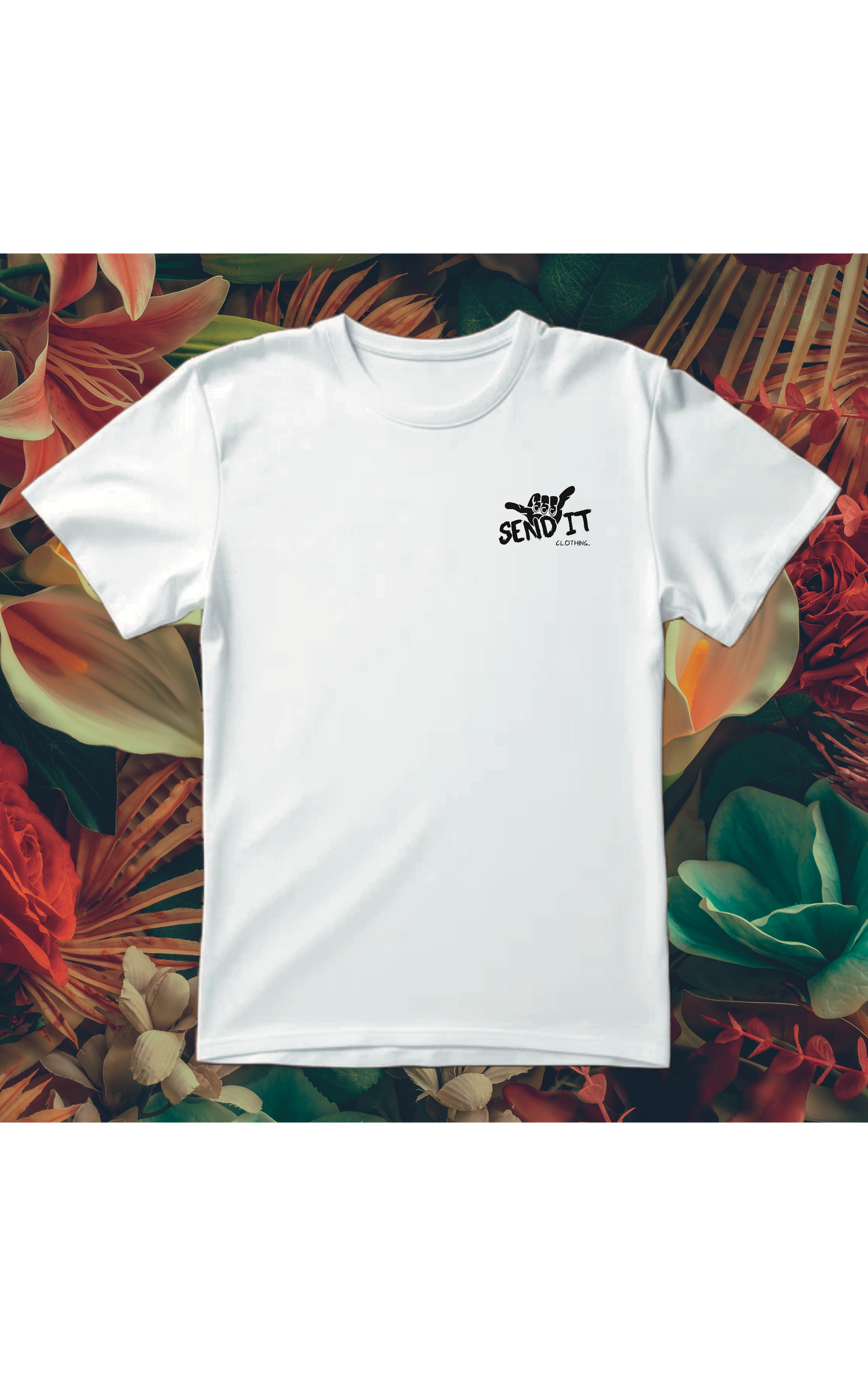 Send it logo tee
